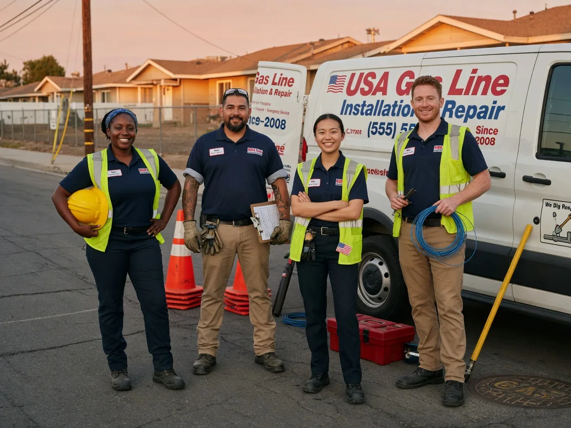 Gas Line Installation company in Arthur, ND
